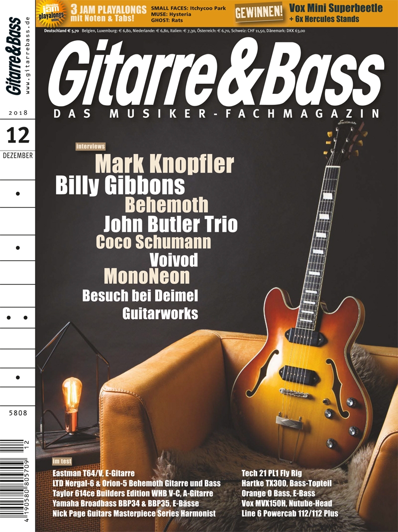 Produkt: Gitarre & Bass Digital 12/2018