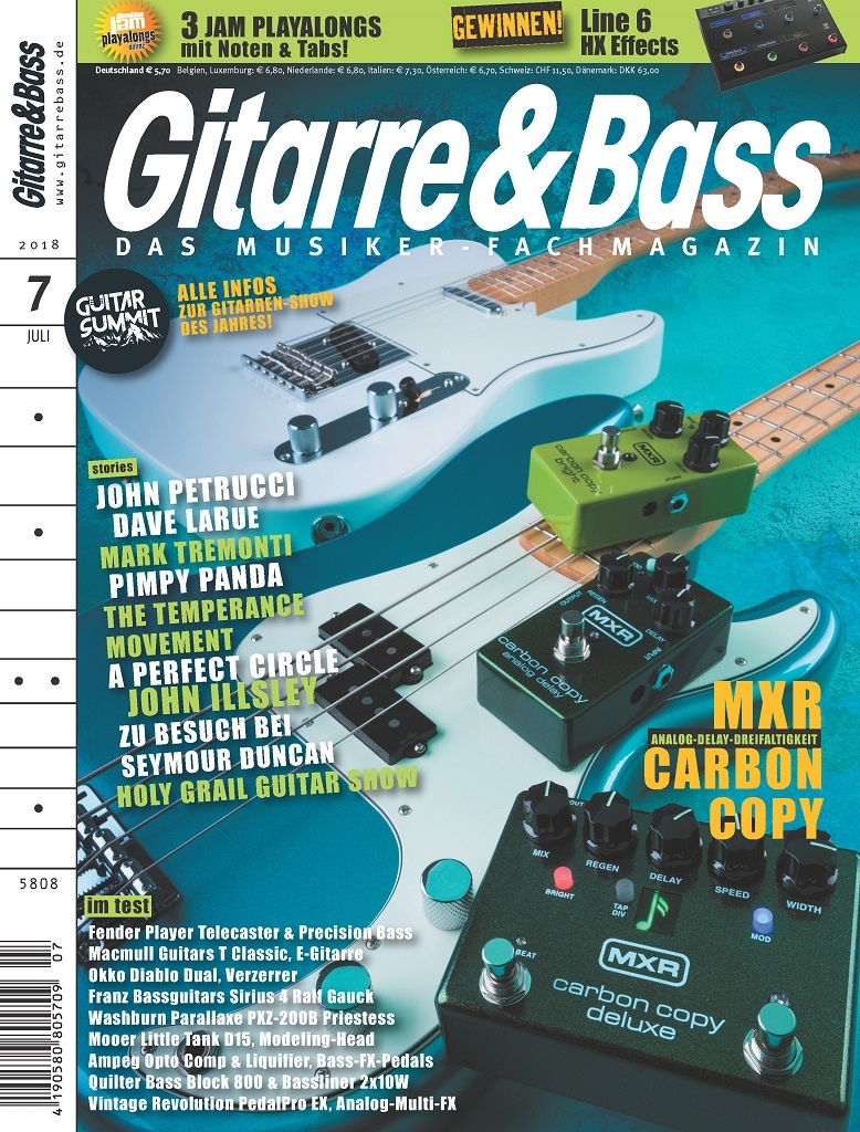 Produkt: Gitarre & Bass Digital 07/2018