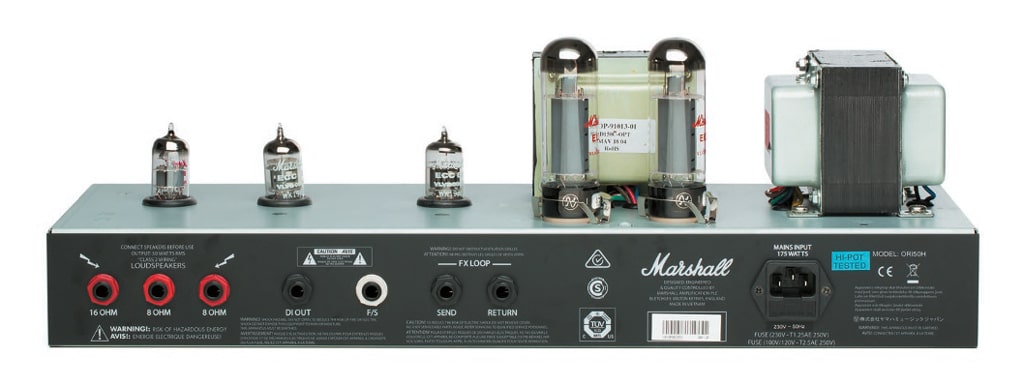 Test Marshall Origin 50 Head Cab Und Combo Gitarre Bass