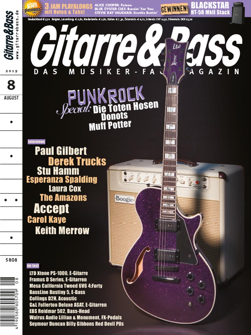 Produkt: Gitarre & Bass 8/2019 Digital