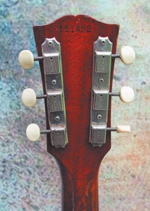 1963 Gibson SG Junior Kopf