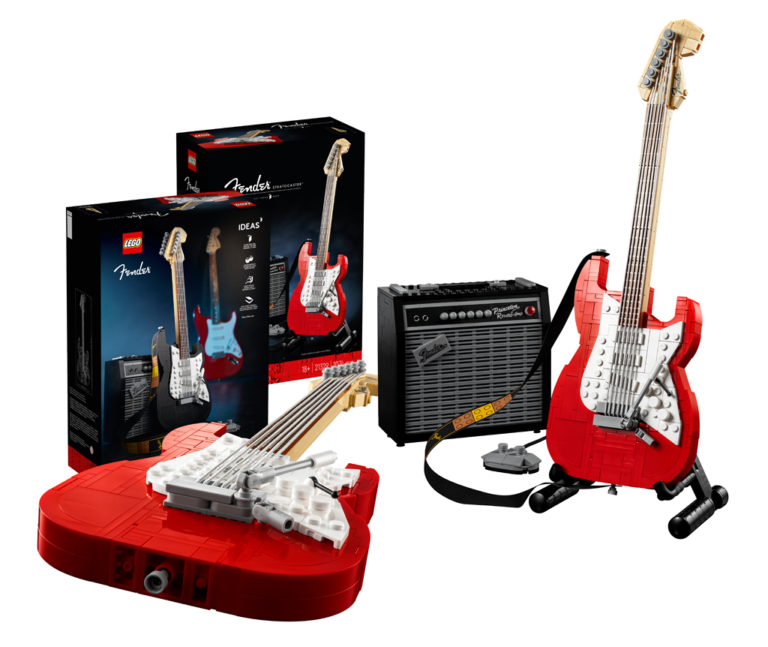 SelbstbauGitarre mal anders LEGO Fender Stratocaster GITARRE & BASS