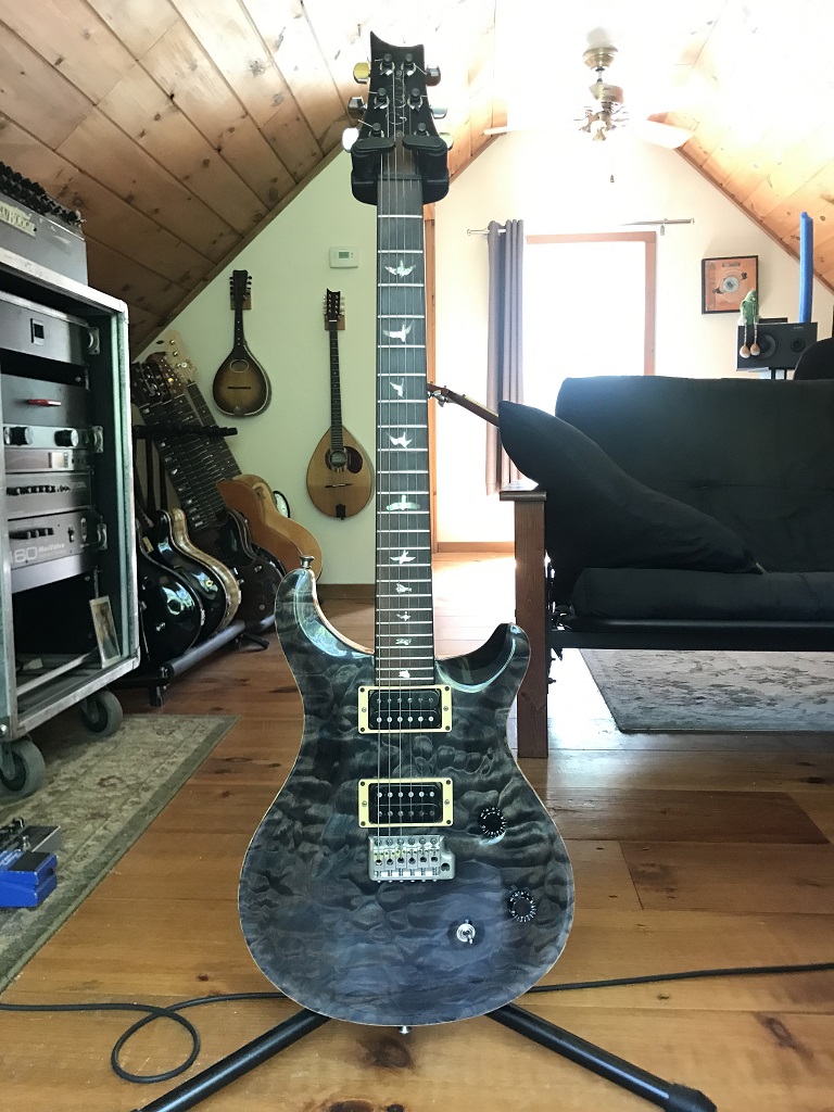 Die PRS Custom 24 ist Jims Hauptgitarre