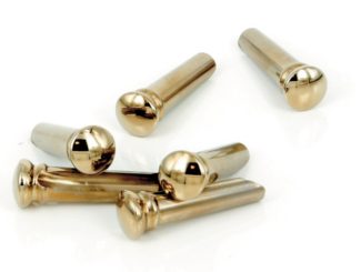 Die Tronical Titanium Pins gibt es auch vergoldet