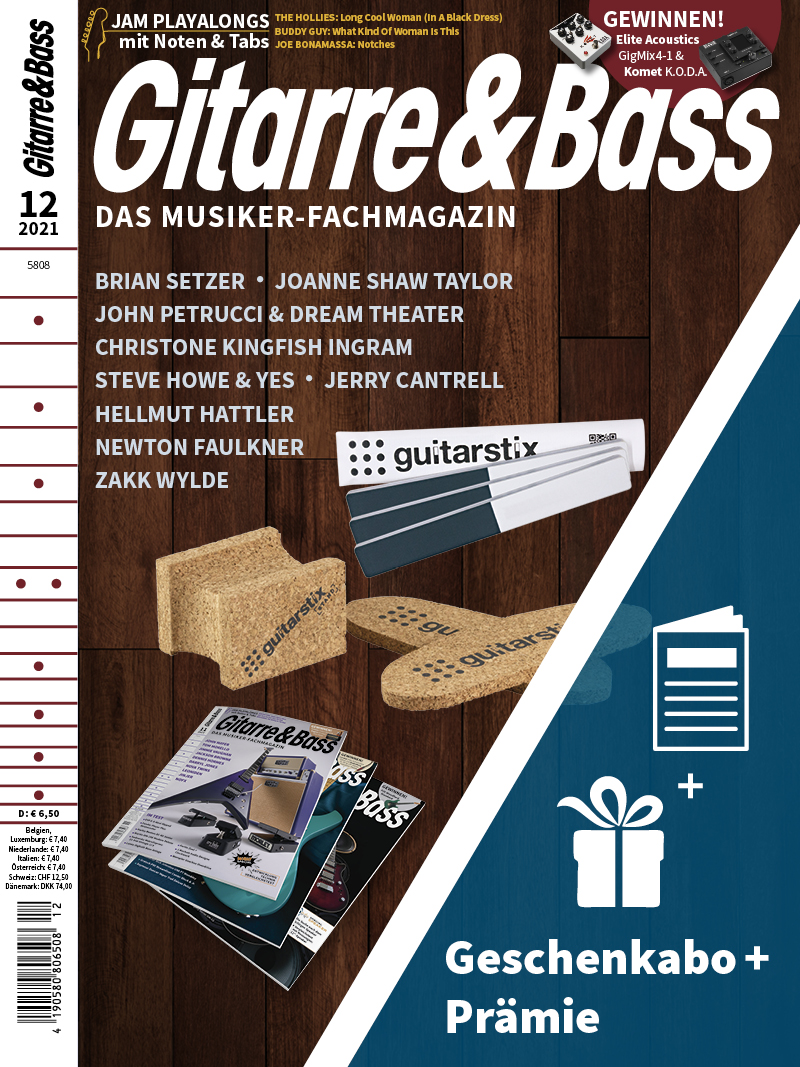 Produkt: Gitarre & Bass Geschenkabonnement Print inkl. Aboprämie