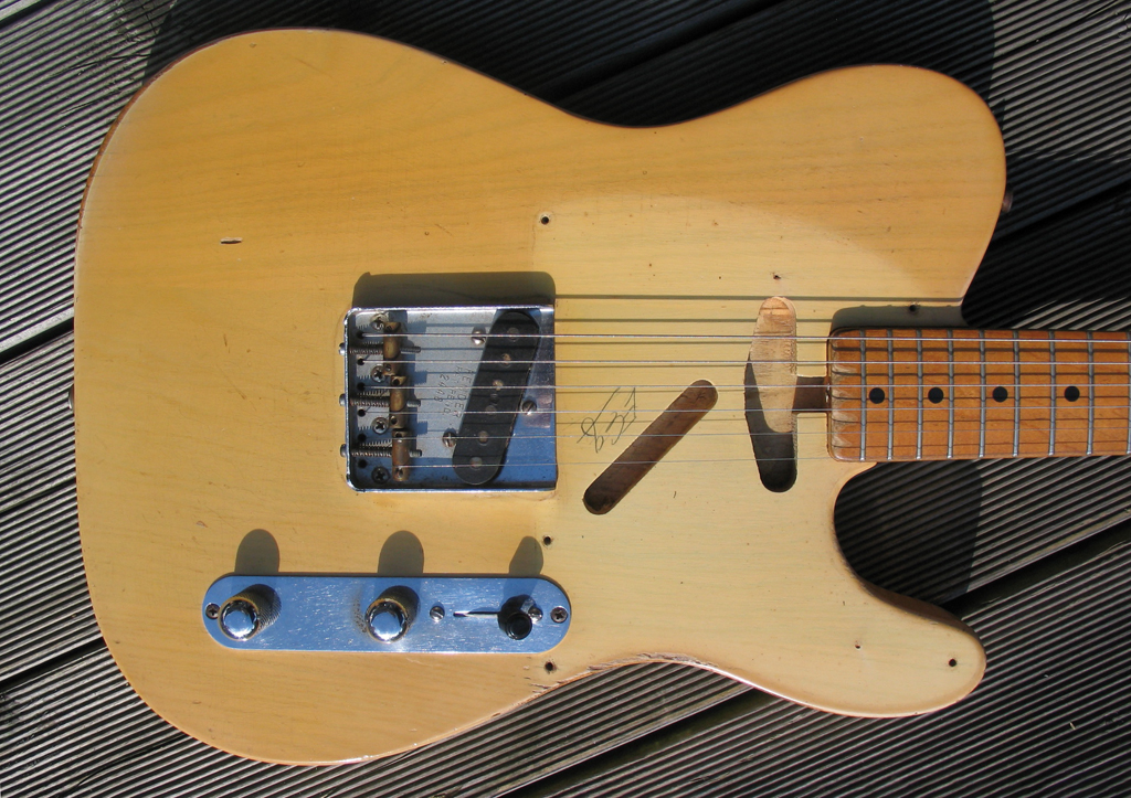 1953 Fender Esquire mit Routing für optionalen Hals-Pickup