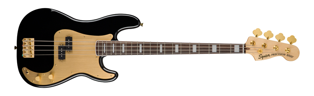 Squier 40th Anniversary Precision Bass, Gold Edition
