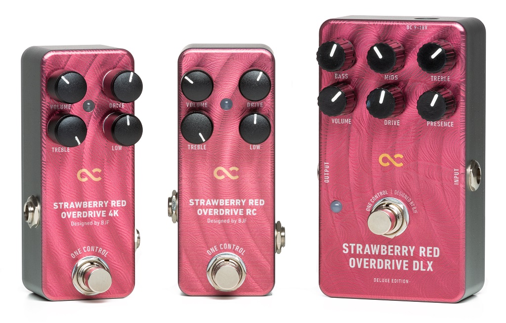 One Control Strawberry Red Overdrive RC オーバードライブ ギターエフェクター