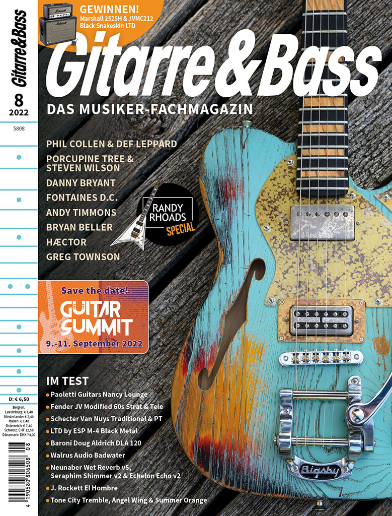 GITARRE & BASS Ausgabe 8/2022