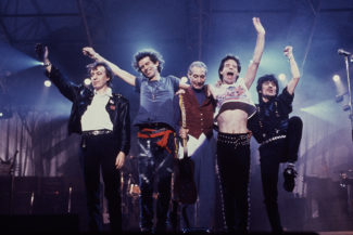 The Rolling Stones 1989: Bill, Keith, Charlie, Mick und Ron